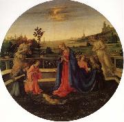 Filippino Lippi Adoration of the Christ Child china oil painting reproduction